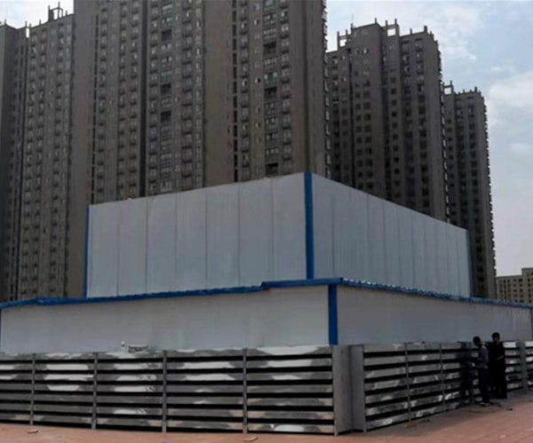 開封尉氏縣建興廣場熱泵機(jī)組降噪項(xiàng)目